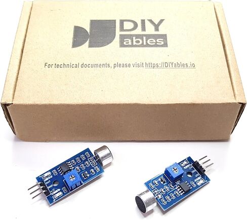كاشف صوت مستشعر الصوت لـ Arduino ، ESP32 ، ESP8266 ، Raspberry Pi ، 5 قطع in Saudi Arabia
