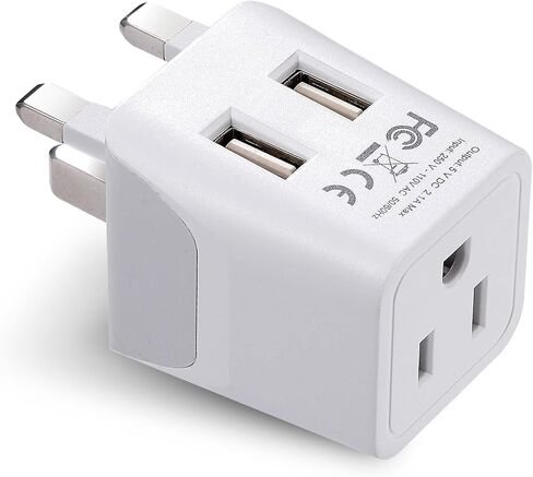 Ceptics 200 Watt Step Down Voltage Converter – Converts 220V/240V to 110V/120V – Ideal for Hair Straighteners, Laptops, and Chargers – CE Certified Travel Voltage Converter in Saudi Arabia
