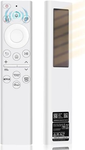 BN59-01391A Solar Voice Remote Replacement for Samsung TV Remote, Compatible with Samsung Smart TVs Ultra HD Neo QLED The Frame and Crystal UHD Series 2021-2023 Models (Solar White) in Saudi Arabia