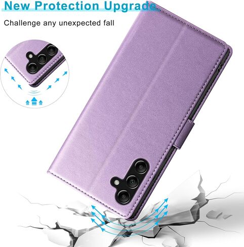 for Samsung Galaxy A54 5G Phone case[RFID Blocking Leather],[3 Credit Card Slot] Flip Folio Book Shockproof Protector,Holder Stand Cases,Women Men for Samsung A54 Wallet Cover,Wine Red in Saudi Arabia