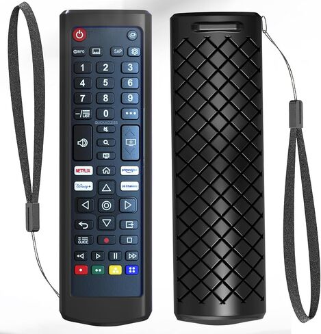 Case for LG TV Remote, Glow in The Dark Remote Cover for LG Remote Control for Smart TV, Battery Cover Replacement Sleeve Skin Blue in Saudi Arabia