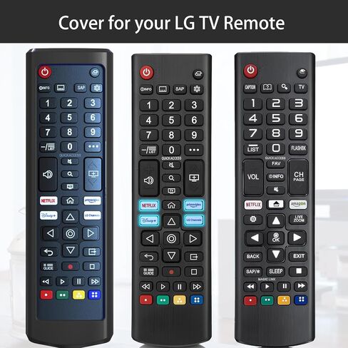 Case for LG TV Remote, Glow in The Dark Remote Cover for LG Remote Control for Smart TV, Battery Cover Replacement Sleeve Skin Blue in Saudi Arabia