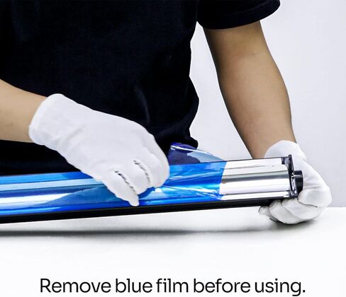 REPTI ZOO 8W Reptile T5 HO UVB Lighting Combo Kit, Light Fixture Reptile Terrarium Hood, with detachable curved reflector and 1pc Desert 10.0 UVB T5 Lamp, ETL certificated in Kuwait