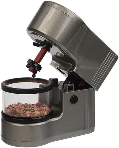 Mini Electric Herb Grinder Set USB Rechargeable Portable Spice Grinder Automatic Rolling Machine (Red) in Saudi Arabia