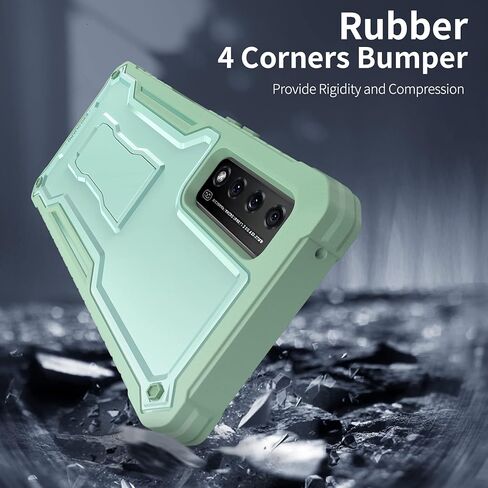 exoguard Red Red Rubber Srockproof Cover Cover With With Kickstand for TCL Stylus 5G Phone in Kuwait