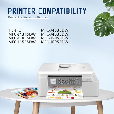 XL LC406 خراطيش حبر لطابعة Brother for Brother Ink LC406 Ink Cartridge XL LC406XL بديل مع Brother MFC-J4335DW Ink XL ، MFC-J6555DW ، MFC-J4345DW XL ، MFC-J585DW ، MFC-J4535DW in Saudi Arabia