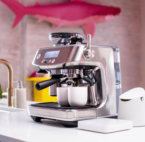 Crema Coffee Products - Replacement Steam Lever Compatible with Breville Espresso Machines - Brushed Silver - Fits the Barista Express, Infuser, Barista Pro in Saudi Arabia
