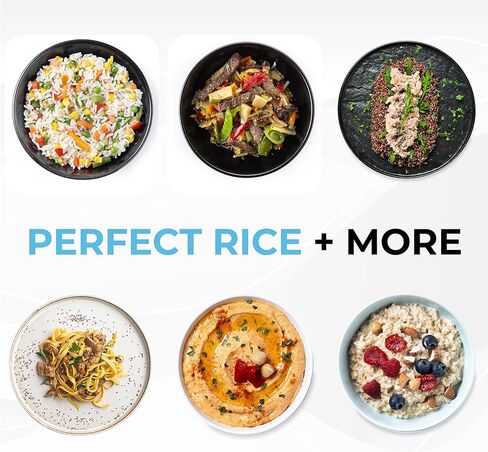 Courant Rice Cooker 8-Cup (Cooked), Removable Non-Stick Bowl, One Touch Rice Cooker, Black in Kuwait