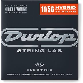 JIM DUNLOP DEN0942 Nickel Wound Electric Guitar Strings, Light, .009–.042, 6 Strings/Set
