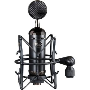 Blue Microphone Blackout Spark SL XLR Condenser Microphone Recording, Streaming, Podcasting, Gaming, Large-Diaphragm Cardioid Capsule, Shockmount and Protective Case