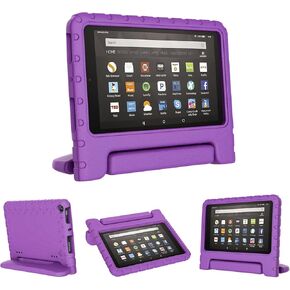 قضية Kids for Fire HD 8 8th 6th Generation 2018 2018 2016 الإصدار ، غطاء مقبض مقبض صدم خفيف الوزن لـ HD 8 8th 6th ، Blue in Kuwait