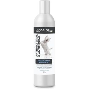 Smiling Paws Pet Shampoo for Dogs & Cats - Dog Shampoo for Smelly Dogs - Fresh Cucumber Scent (16oz)
