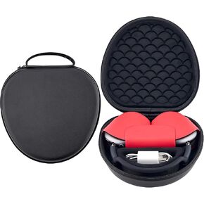 DDJ [1 Pack] Case for AirPod Max Supports Sleep Mode, Hard Organizer Portable Cover Storage Bag for AirPods Max Pro, Fish Scale Lining Design, Travel Carrying Headphone Case, Colorful in Kuwait