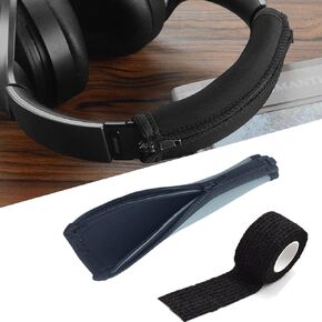Replacement Headband Cover Cushion Headphones Protector Compatible with Sony MDR Series,and INZONE H3/ H5/ H7/ H9 Headphones (Black)