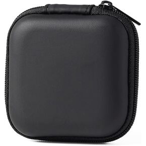 for Earbuds Carrying Case, Headphone/Earphone Hard Protective Carrying Case Bag (Orange)
