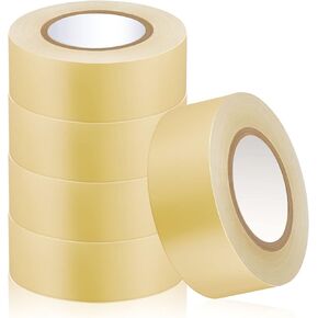 Meooeck 16 Rolls Clear Hockey Sock Tape Adhesive Clear Hockey Tape Easy to Tear Hockey Stick Tape Multipurpose Tape Roll for Shin Guard Gear Equipment Ice Skate Field Soccer Sports Gifts Accessories