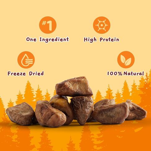 Jungle Calling Freeze Dried Cat and Dog Treats, Single Ingredient Chicken Cube Cat Treats, Dog Snacks for Training in Kuwait