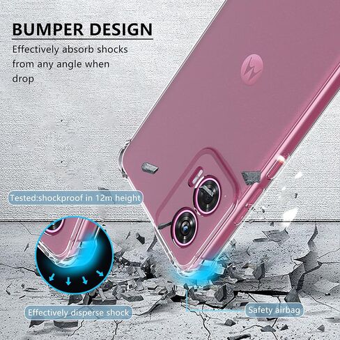 Designed for Samsung Galaxy S24 FE AI TPU Case.Galaxy S24 FE AI Clear Phone Case[Military-Grade Shockproof] Ultra-Thin Drop-Proof and Ultra-Flexible.for S24 FE AI in Saudi Arabia
