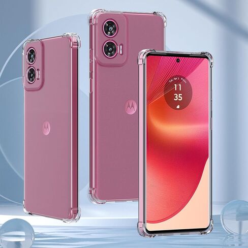 Designed for Samsung Galaxy S24 FE AI TPU Case.Galaxy S24 FE AI Clear Phone Case[Military-Grade Shockproof] Ultra-Thin Drop-Proof and Ultra-Flexible.for S24 FE AI in Saudi Arabia