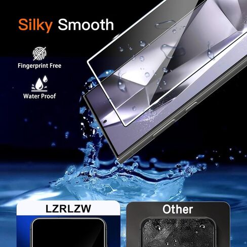 【2+2 2 Pack for Samsung Galaxy S24 Screen Protector and 2 Pack Camera Lens Protector,[Eye protection] Tempered Glass in Saudi Arabia