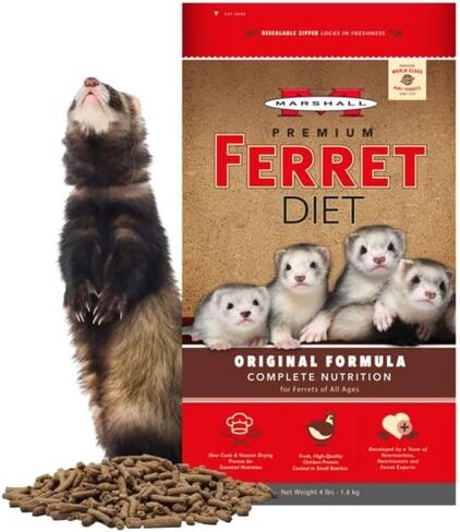 Marshall Premium Ferret Diet, 35-Pound Bag in Kuwait