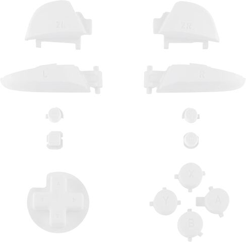 eXtremeRate Heaven Blue Repair ABXY D-pad ZR ZL L R Keys for Nintendo Switch Pro Controller, Glossy DIY Replacement Full Set Buttons with Tools for Nintendo Switch Pro - Controller NOT Included in Saudi Arabia
