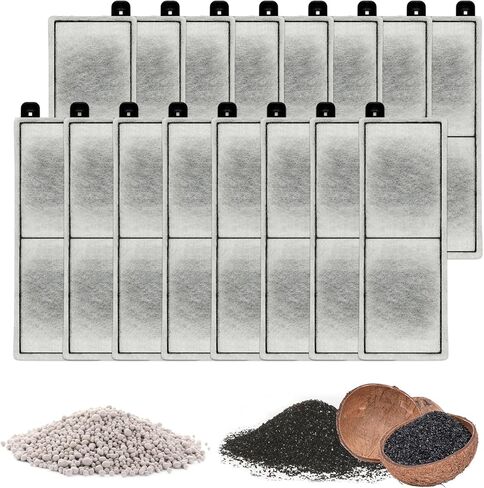 Filter Cartridge for Top Fin RF-L: 24-Pack Aquarium Filters Replacement Compatible with Top Fin RF-L Large Retreat Filter Cartridges in Kuwait