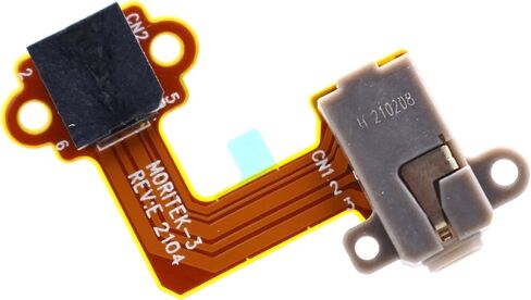 Deal4GO Audio Headphone Jack Cable Connector Socket A19BL1 Replacement for Dell XPS 15 9500 9510 9520 9530 Precision 5550 5560 5570 5580 Latitude 5500 (White) in Saudi Arabia