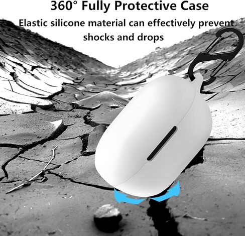 تغطية العلبة متوافقة مع سماعات أذن Bose New Headcomfort ، بشرة واقية من السيليكون الناعمة مع إكسسوارات سلسلة مفاتيح بلينغ للنساء (الوردي) in Kuwait