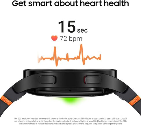 SAMSUNG Galaxy Watch FE 40mm Bluetooth AI Smartwatch w/Fitness Tracking, BIA Sensor, Personalized HR Zones, Heart Rate Tracker, Sleep Monitor, 2024, Black (Renewed) in Saudi Arabia