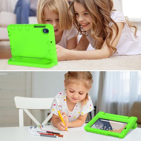 AVAWO Kids Case for Onn 7 inch 2024 Gen 4 (Model 100135924) Tablet (4th Generation, 2024), Light Weight Shock Proof Handle Stand Case for Walmart Onn 7 Tablet (Just Fit 7" 2024, 4 Gen), Green in Saudi Arabia