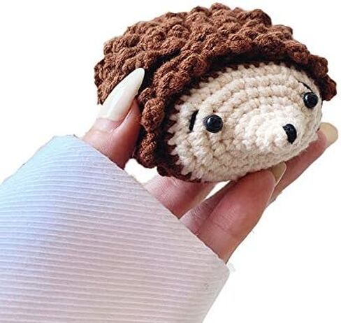 Cute Soft Handmade Fur Fluffy Raccoon Cartoon Animals Case Animal Plush Doll Compatible with Airpods Pro&Pro 2nd Generation Cartoon Headphones Cover Girls Boys Best Gift (Red Raccoon) in Saudi Arabia