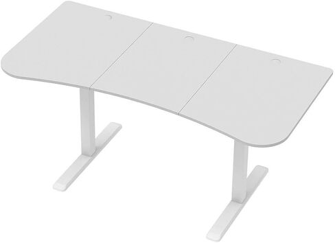 Monoprice Height Adjustable Sit-Stand Riser Table Desk Frame - Black with Electric Single Motor, Compatible with Desktops from 39 Inches Up to 63 Inches Wide - Workstream Collection in Saudi Arabia