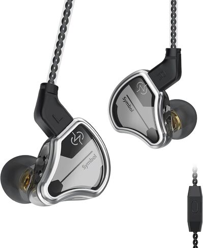 in Ear Monitor Wired IEM Headphone, CCZ BC02 Dynamic Driver Bass Wired Headphone, Professional HiFi Earphone,Stereo Sound IEM Earbuds Earphone,CCZ in Ear Monitor for System (Pink, No MIC) in Kuwait