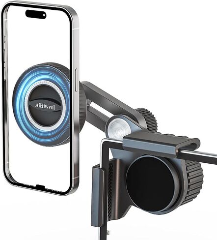 for Qi2 15W Tesla Phone Charger Magnetic,Wireless Charging Phone Holder for Tesla Model Y/3 Accessories Tesla Phone Mount Charger for iPhone 16 Pro Max Plus 15 14 13 12 Series in Saudi Arabia