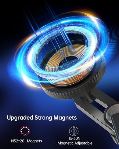 for Qi2 15W Tesla Phone Charger Magnetic,Wireless Charging Phone Holder for Tesla Model Y/3 Accessories Tesla Phone Mount Charger for iPhone 16 Pro Max Plus 15 14 13 12 Series in Saudi Arabia