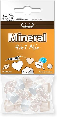GlasGarten Mineral Mix - Supplementary Feed for Shrimp, Snails, Crayfish and Crabs in Your Aquarium/Terrarium in Saudi Arabia