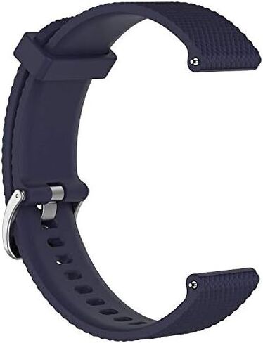 Replacement for Samsung Galaxy Watch (42mm) Bands, 20mm Galaxy Watch Band Silicone Replacement Bracelet Strap fit Samsung Galaxy Watch SM-R810 Smart Watch Small Black in Saudi Arabia