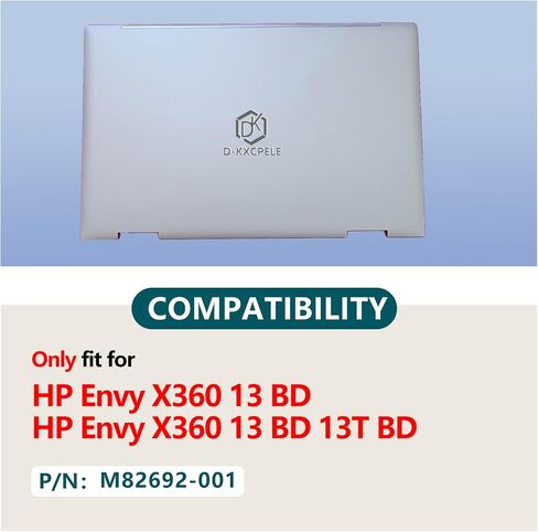 Replacement Laptop LCD Cover Back Rear Top Lid for HP Envy X360 13-BD 13T-BD M82692-001 M76736-001 (Gold) in Saudi Arabia