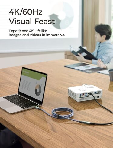 AINOPE USB C Extension Cable, (3M/10FT) 10Gbps/USB3.2 Fast Transfer USB Type C Extender 100W/5A Charging Compatible with iPhone 16 pro max/PSVR2/USB C Hub/MacBook Air M2 Pro/iPad Pro/Magsafe Charger in Saudi Arabia