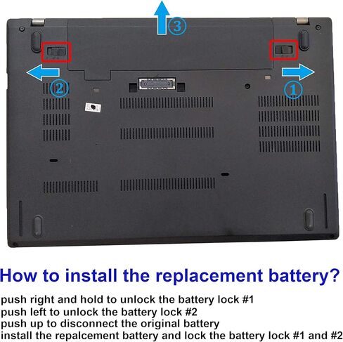 45N1112 45N1113 Laptop Battery Replacement for Lenovo ThinkPad T440 T450 T450S T460 X240 X240S X250 X260 A275 Series 45N1111 01AV459 45N1109 45N1773 45N1108 L16M3P71 45N1110 11.4V 24Wh in Kuwait