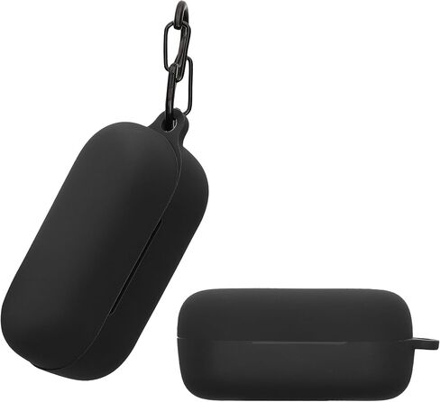 kwmobile Case Compatible with Sony WF-C510 Case - Silicone Cover Holder for Earbuds - Dark Green in Saudi Arabia