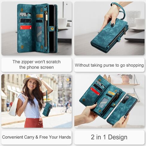 Asuwish Phone Case for Samsung Galaxy S20 FE Gaxaly S 20 FE 5G UW 6.5 inch Zipper Wallet Cover with Tempered Screen Protector and Flip Card Holder Cell Glaxay S20FE5G S20FE 20S Fan Edition 4G G5 Red in Saudi Arabia