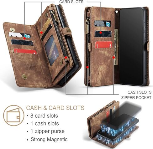Asuwish Phone Case for Samsung Galaxy S20 FE Gaxaly S 20 FE 5G UW 6.5 inch Zipper Wallet Cover with Tempered Screen Protector and Flip Card Holder Cell Glaxay S20FE5G S20FE 20S Fan Edition 4G G5 Red in Saudi Arabia