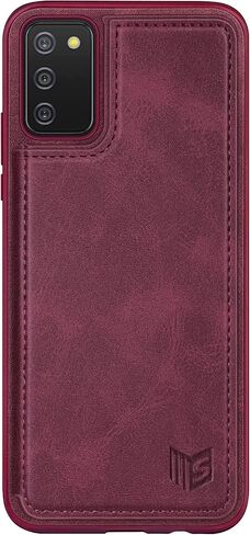 SUANPOT【RFID Blocking for Samsung Galaxy A02S Wallet case with Credit Card Holder,Flip Book PU Leather Phone case Cover Cellphone Women Men for Samsung A02S case Rose Gold in Saudi Arabia