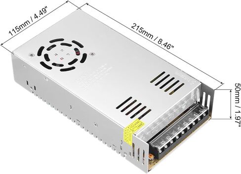 MECCANIXITY 5V 60A Power Supply Adapter Transformer Switch, AC 110V-220V to DC 5V 60amp 300W Power Transformer Driver for LED Strip Lights CCTV Camera 3D Printer in Saudi Arabia