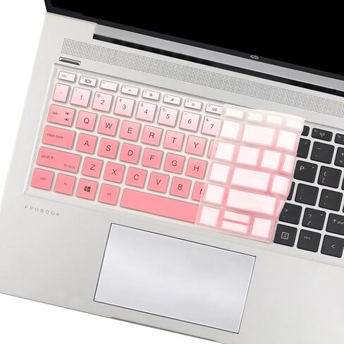 غطاء لوحة المفاتيح لجهاز 14 بوصة HP Probook 440 G8 G9/HP Probook 445 G8 G9/HP Probook 640 G7 G8 14 بوصة كمبيوتر محمول، 2023 2022 2021 جديد HP Probook 14 غطاء حماية لوحة المفاتيح جلد متدرج باللون النعناعي in Kuwait