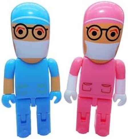Surgeon & Nurse 4GB USB Flash Drives Memory Sticks Thumb Drive (Blue) in Saudi Arabia