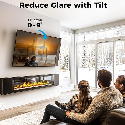 TV Wall Mount Small RV TV Mount for Most 10-26 inch TVs and Monitors, Wall Mount TV Bracket with Low-Profile Slim Design, Mount up to VESA 100x100mm and 22 LBS, Single Stud Vesa Wall Mount in Saudi Arabia