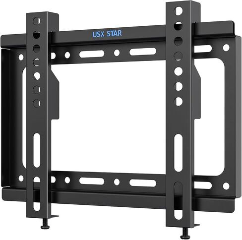 TV Wall Mount Small RV TV Mount for Most 10-26 inch TVs and Monitors, Wall Mount TV Bracket with Low-Profile Slim Design, Mount up to VESA 100x100mm and 22 LBS, Single Stud Vesa Wall Mount in Saudi Arabia
